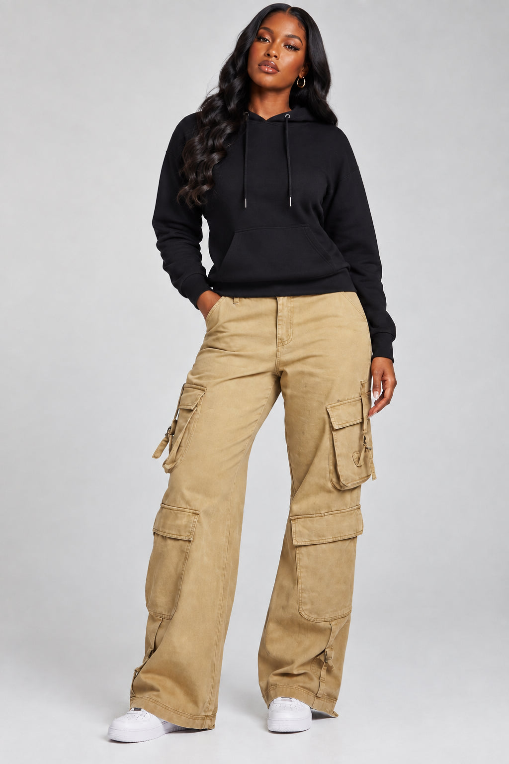 Khaki Cargo Pants