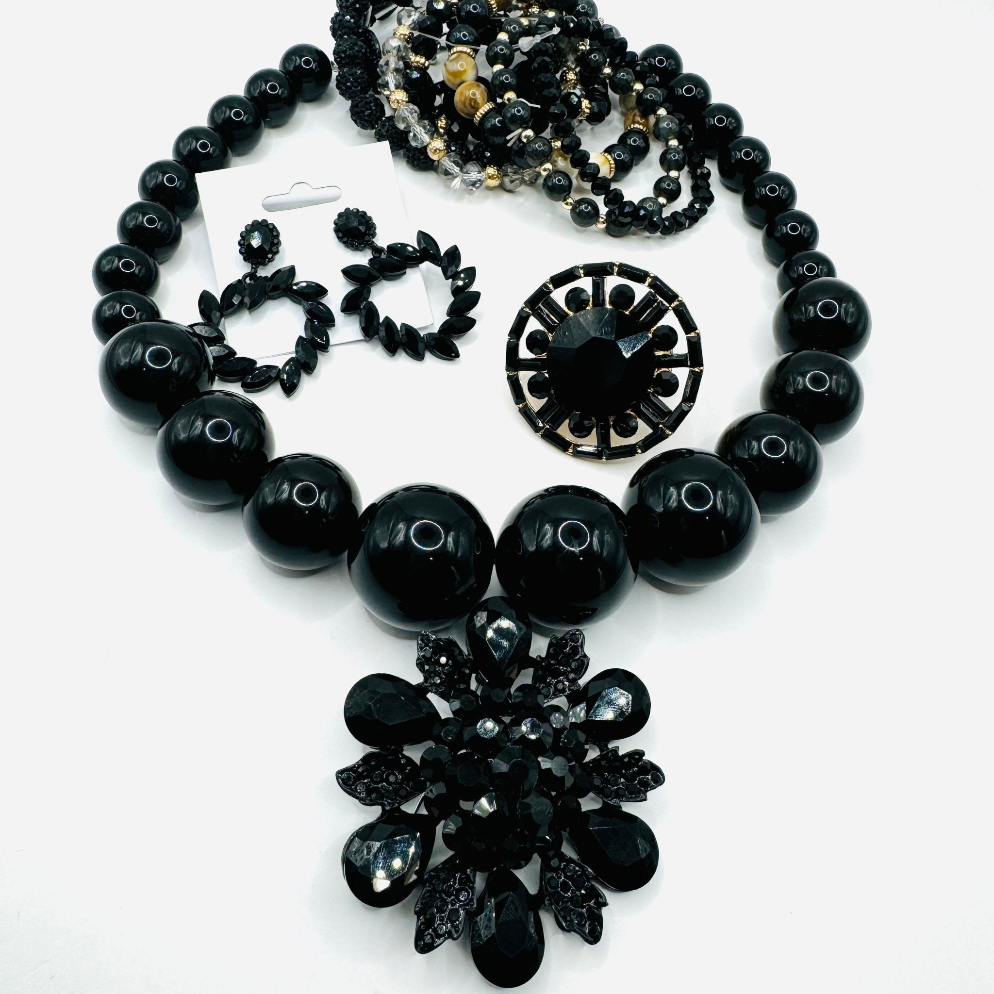 All Black Accessories Collection House Of Fashun By Shun Melson