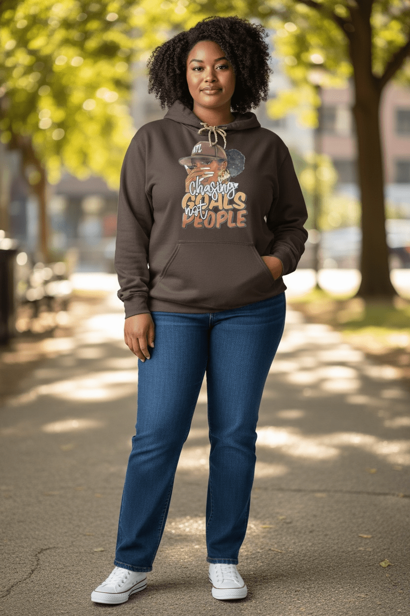 Baddie Brown Hoodie - House of FaSHUN by Shun Melson