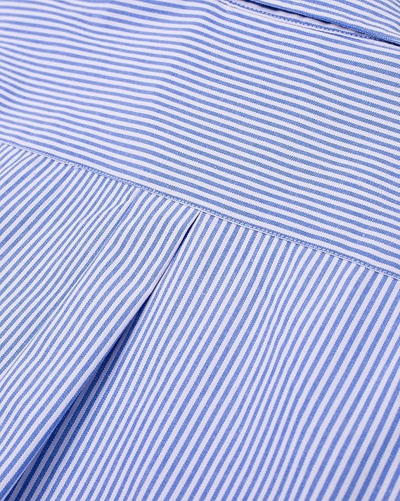 Button Up Distressed Blouse - House of FaSHUN by Shun Melson