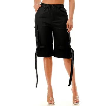 Cargo Bow Shorts - House of FaSHUN by Shun Melson