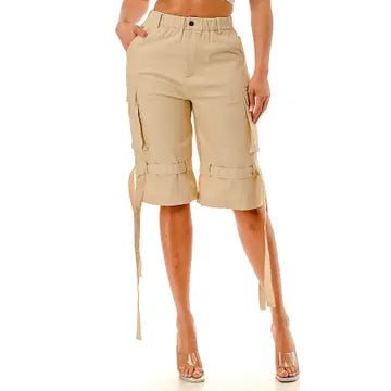 Cargo Bow Shorts - House of FaSHUN by Shun Melson