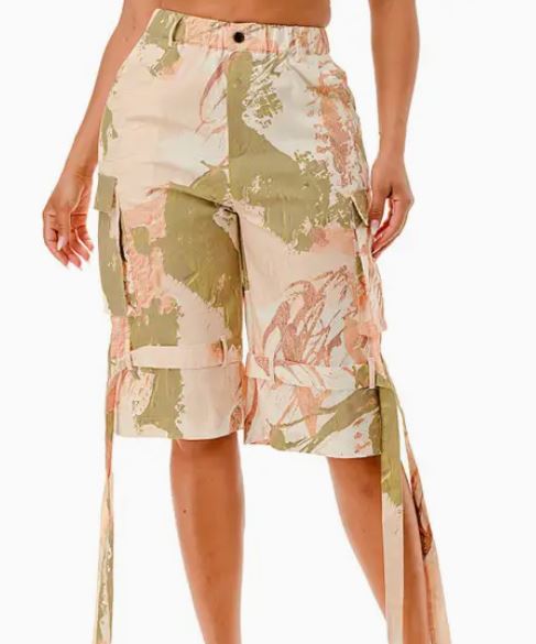 Cargo Bow Shorts - House of FaSHUN by Shun Melson