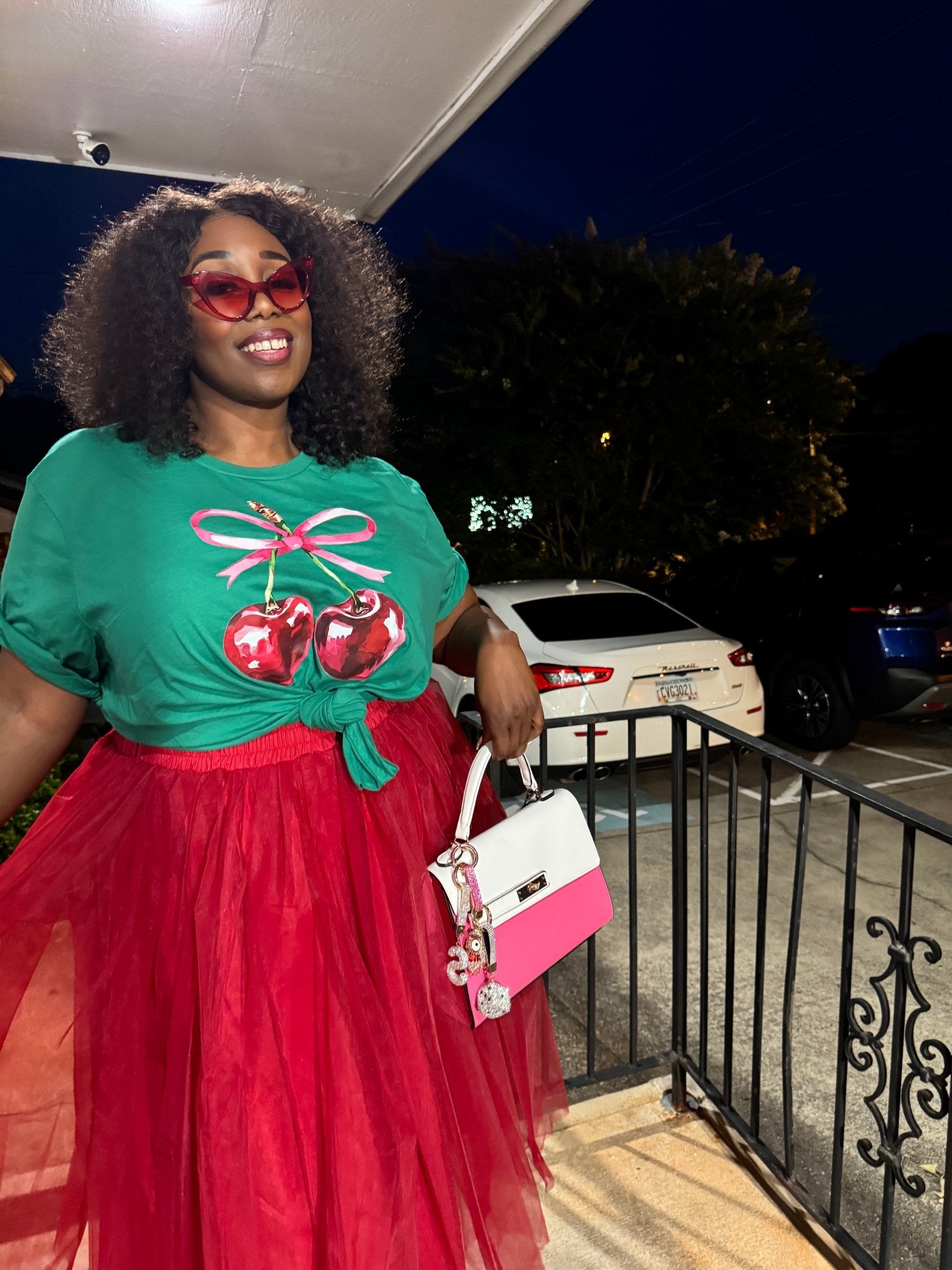 Cherry Tee - House of FaSHUN by Shun Melson