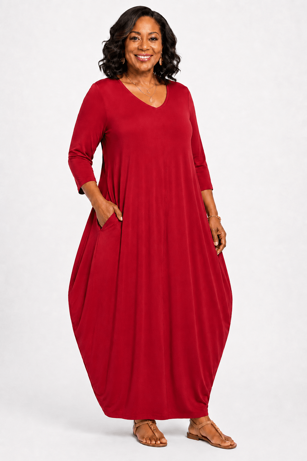 Cocoon Tunic Dress - House of FaSHUN by Shun Melson