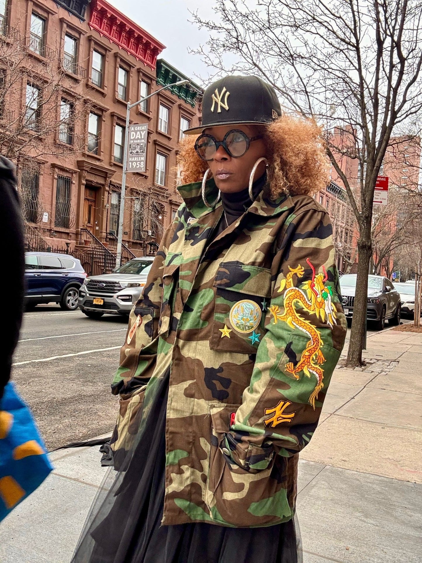 Custom Camo Patch Jacket PREORDER - House of FaSHUN by Shun Melson