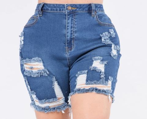Denim Shorts - House of FaSHUN by Shun Melson