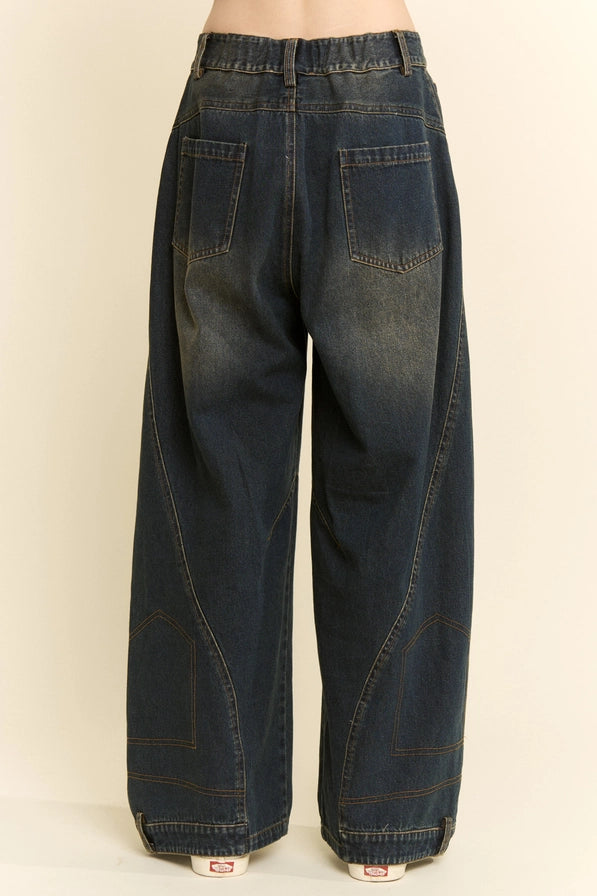 Denim Barrel Plus Jeans