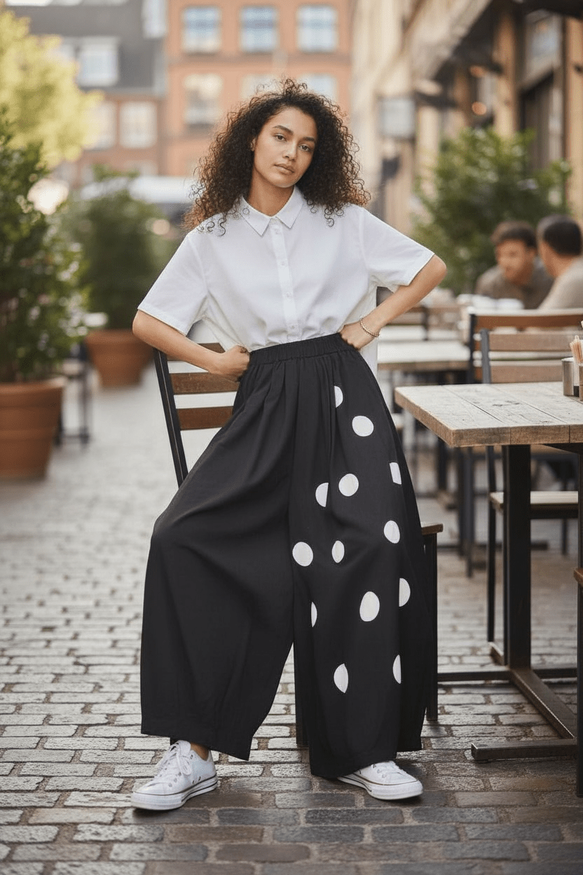 Gaucho Pants - House of FaSHUN by Shun Melson