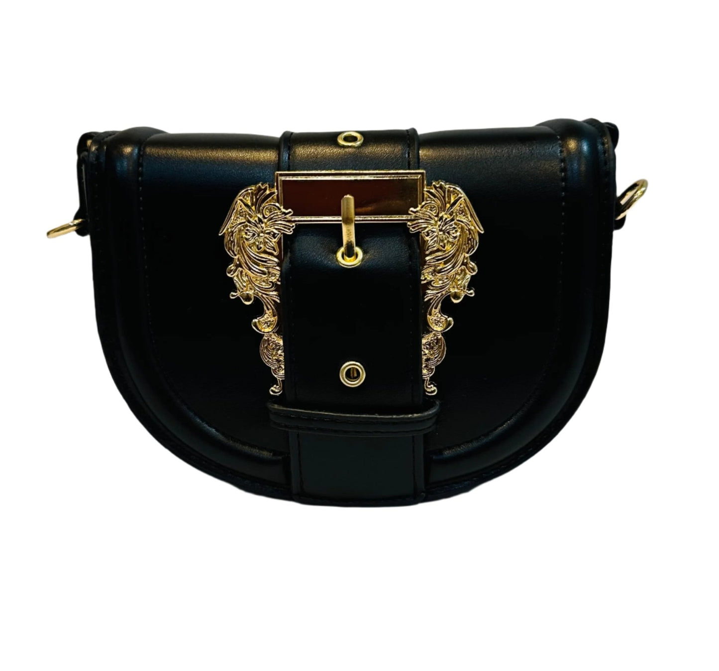 Gold Buckle Bag - House of FaSHUN by Shun Melson
