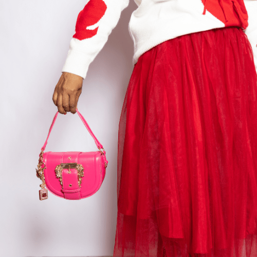 Gold Buckle Bag - House of FaSHUN by Shun Melson