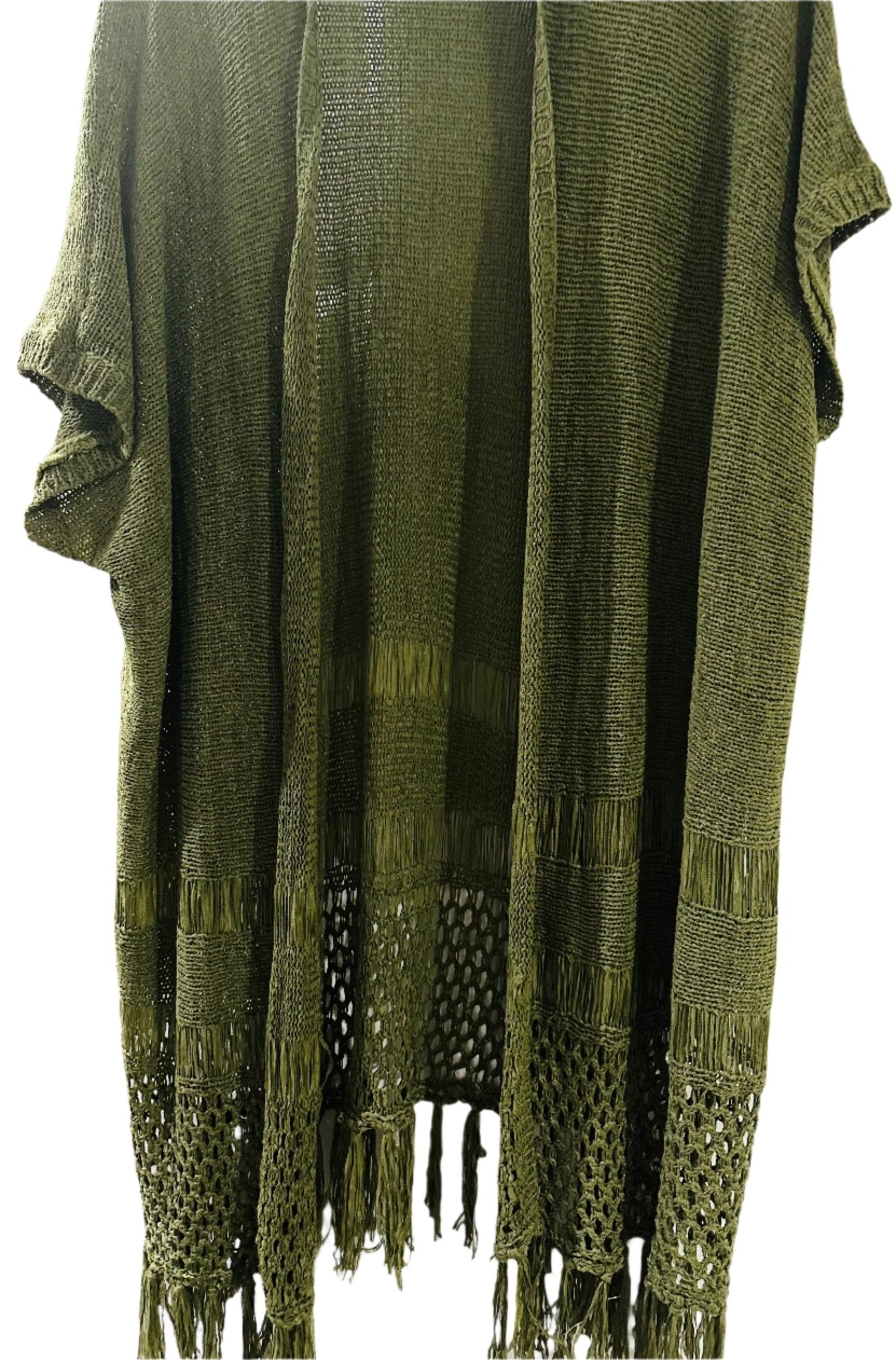 Knit Long Shawls - House of FaSHUN by Shun Melson