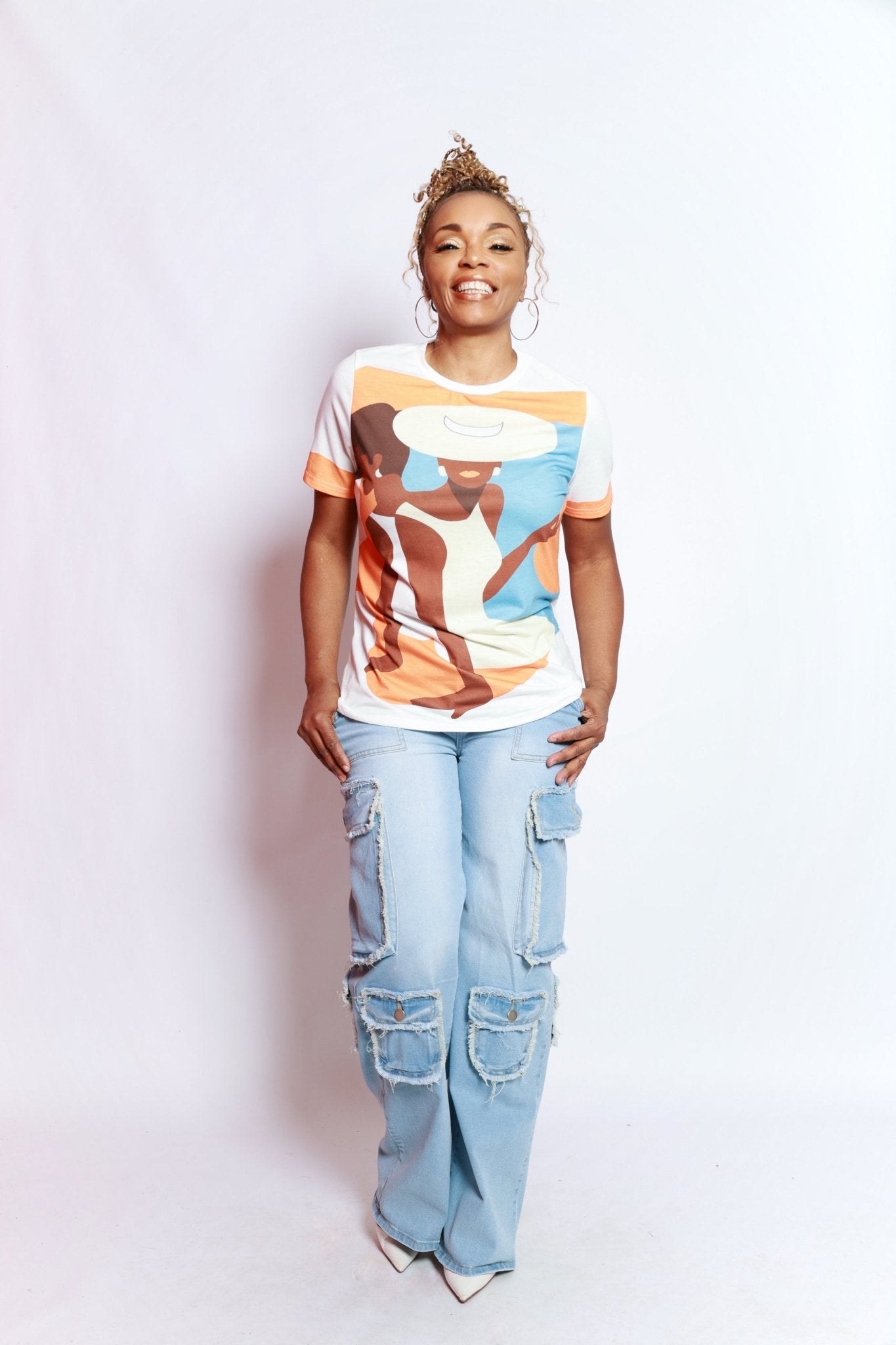Lady Faces Tee - House of FaSHUN by Shun Melson