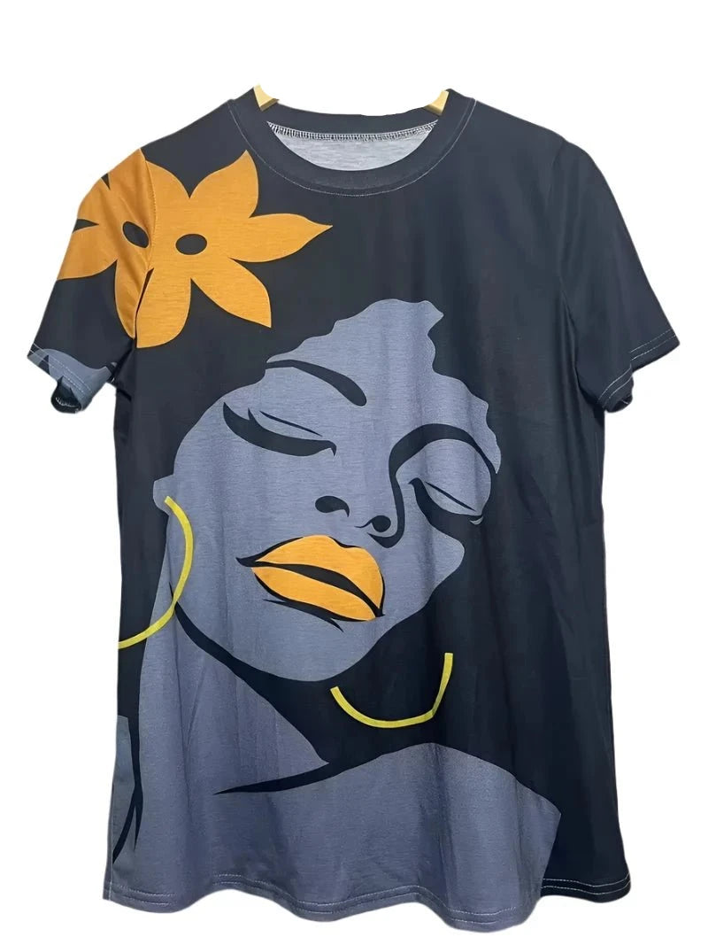 Lady Faces Tee - House of FaSHUN by Shun Melson