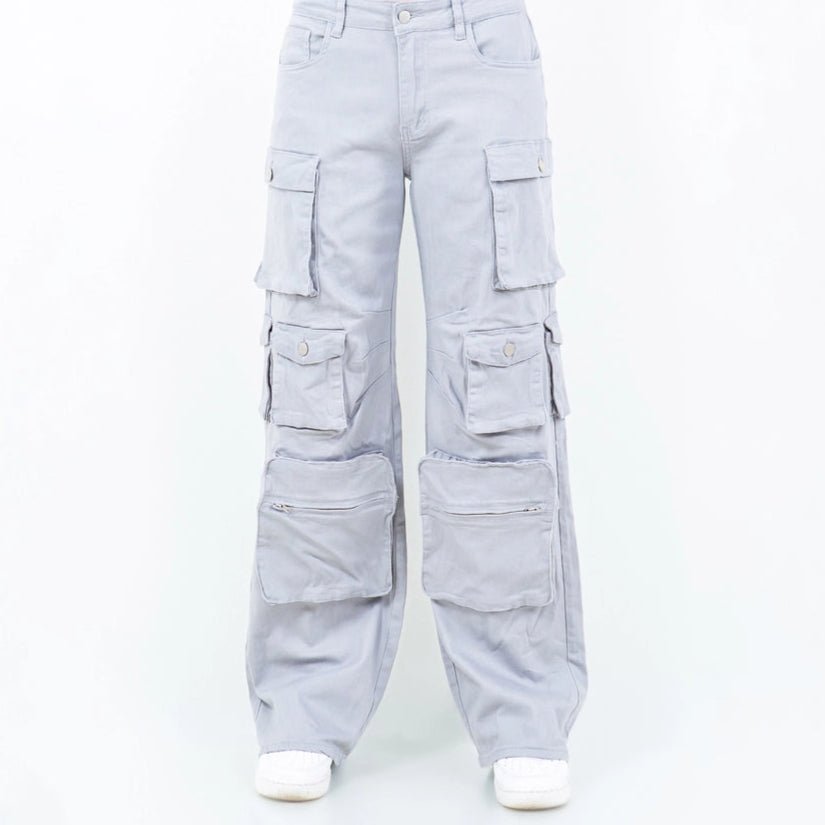 Multi Pockets Cargo Pants - House of FaSHUN by Shun Melson