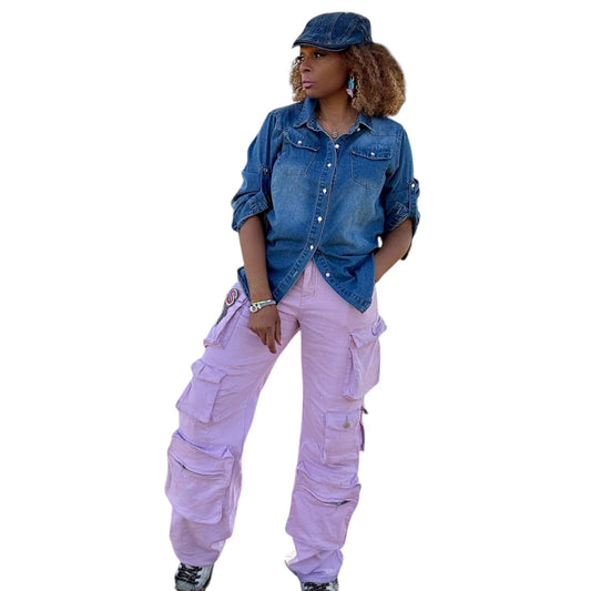 Multi Pockets Cargo Pants - House of FaSHUN by Shun Melson