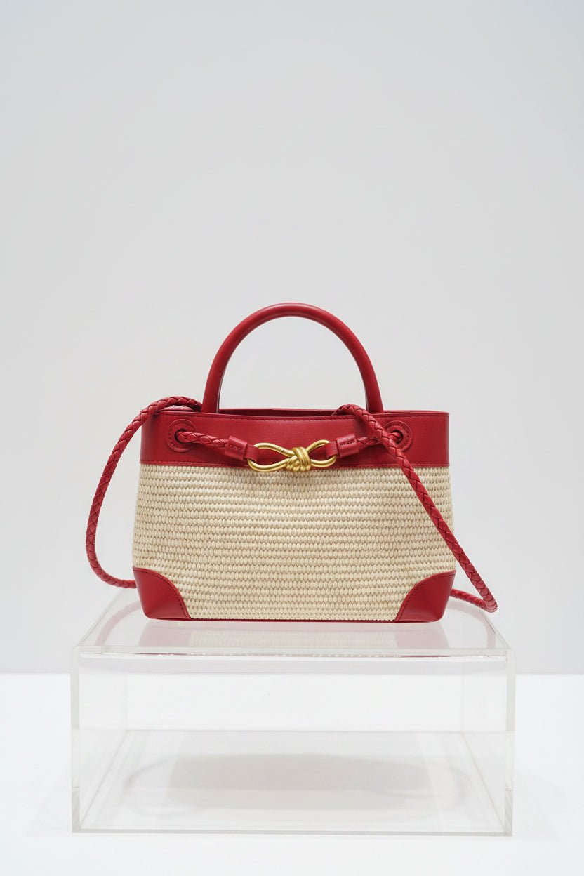 Natural Raffia Tote Bag - House of FaSHUN by Shun Melson