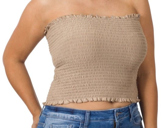 Stretchy Tube Top - House of FaSHUN by Shun Melson