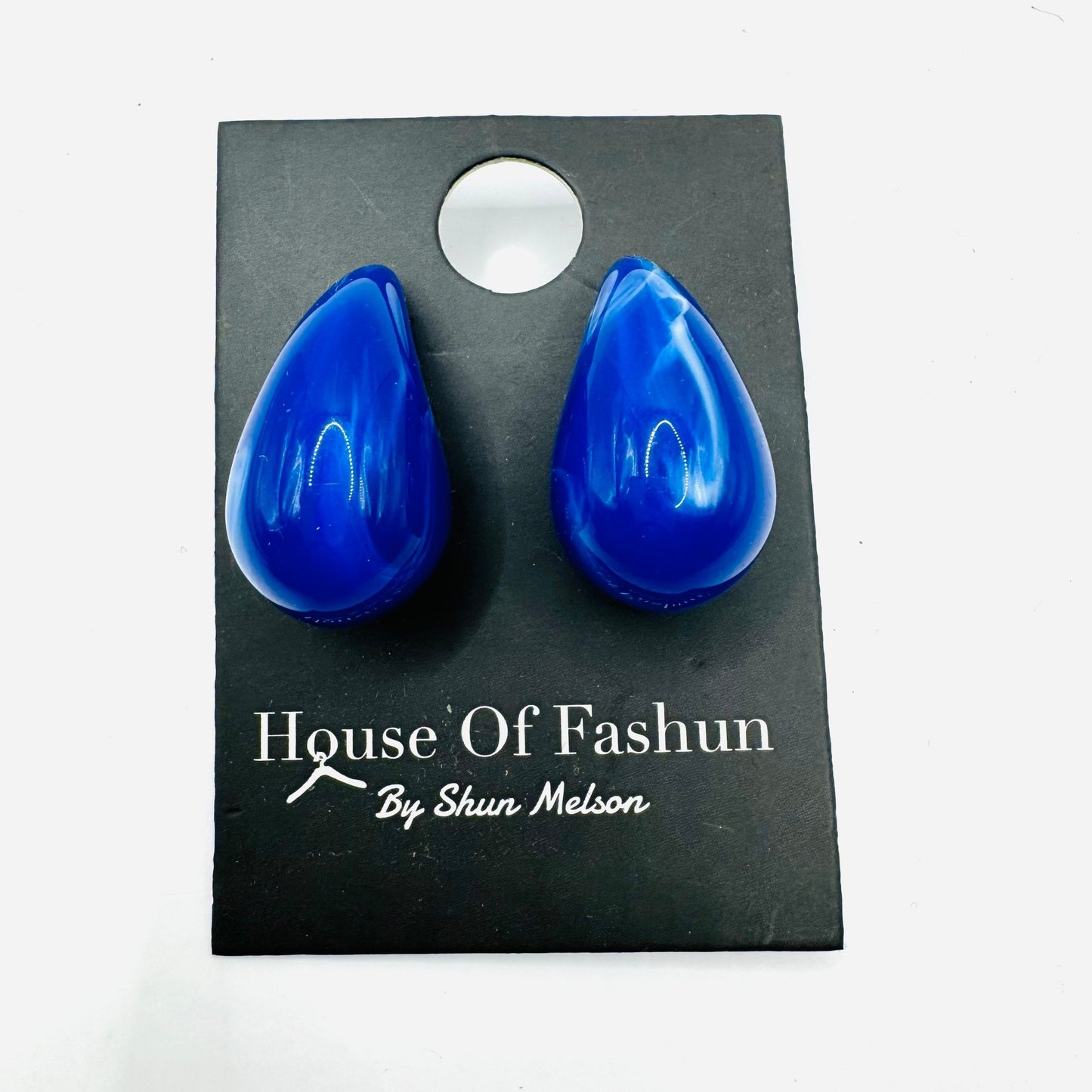 Tega Tear Drop Earrings - House of FaSHUN by Shun Melson
