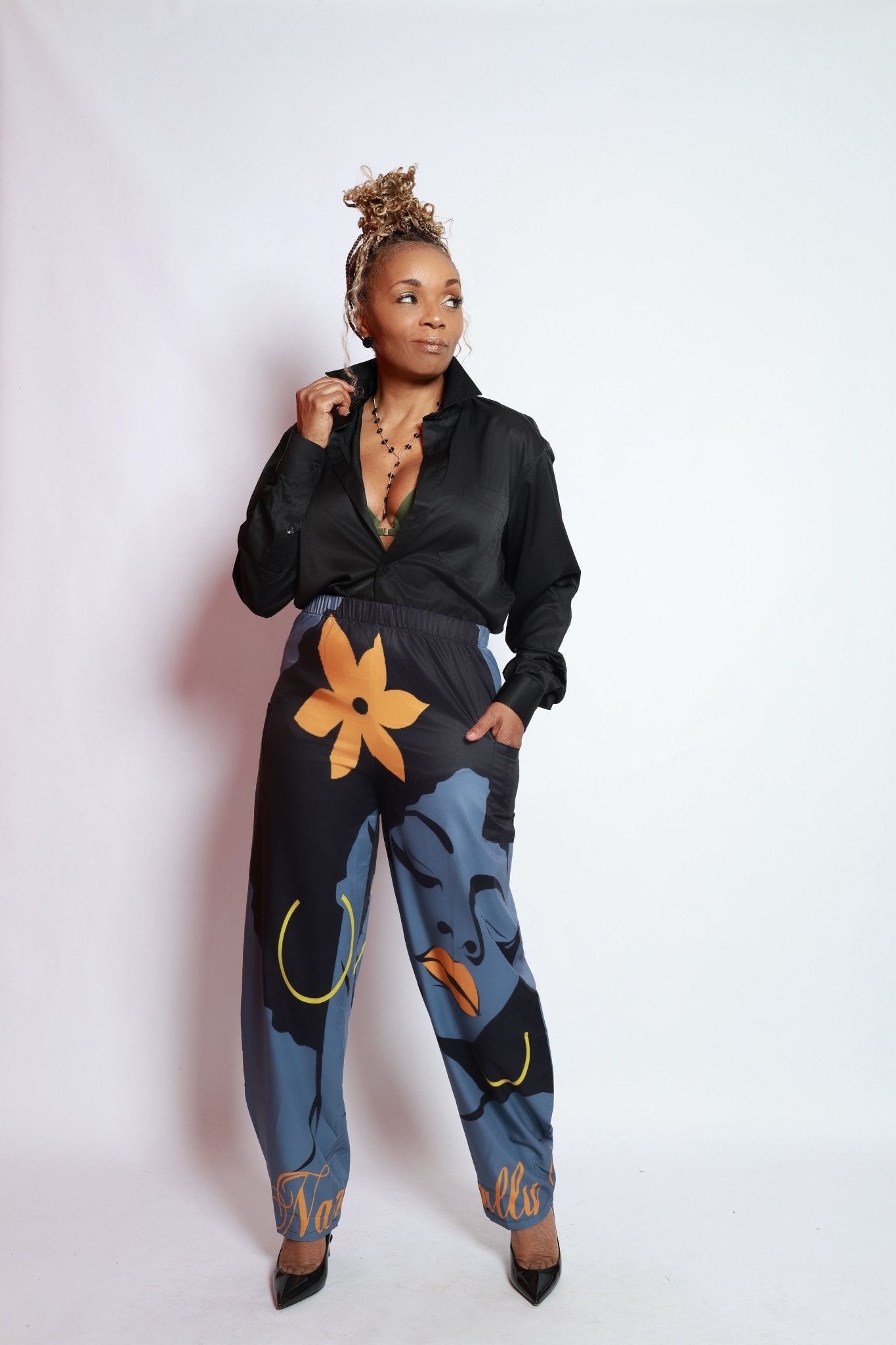 The Classy Clean Button Down Blouse - House of FaSHUN by Shun Melson