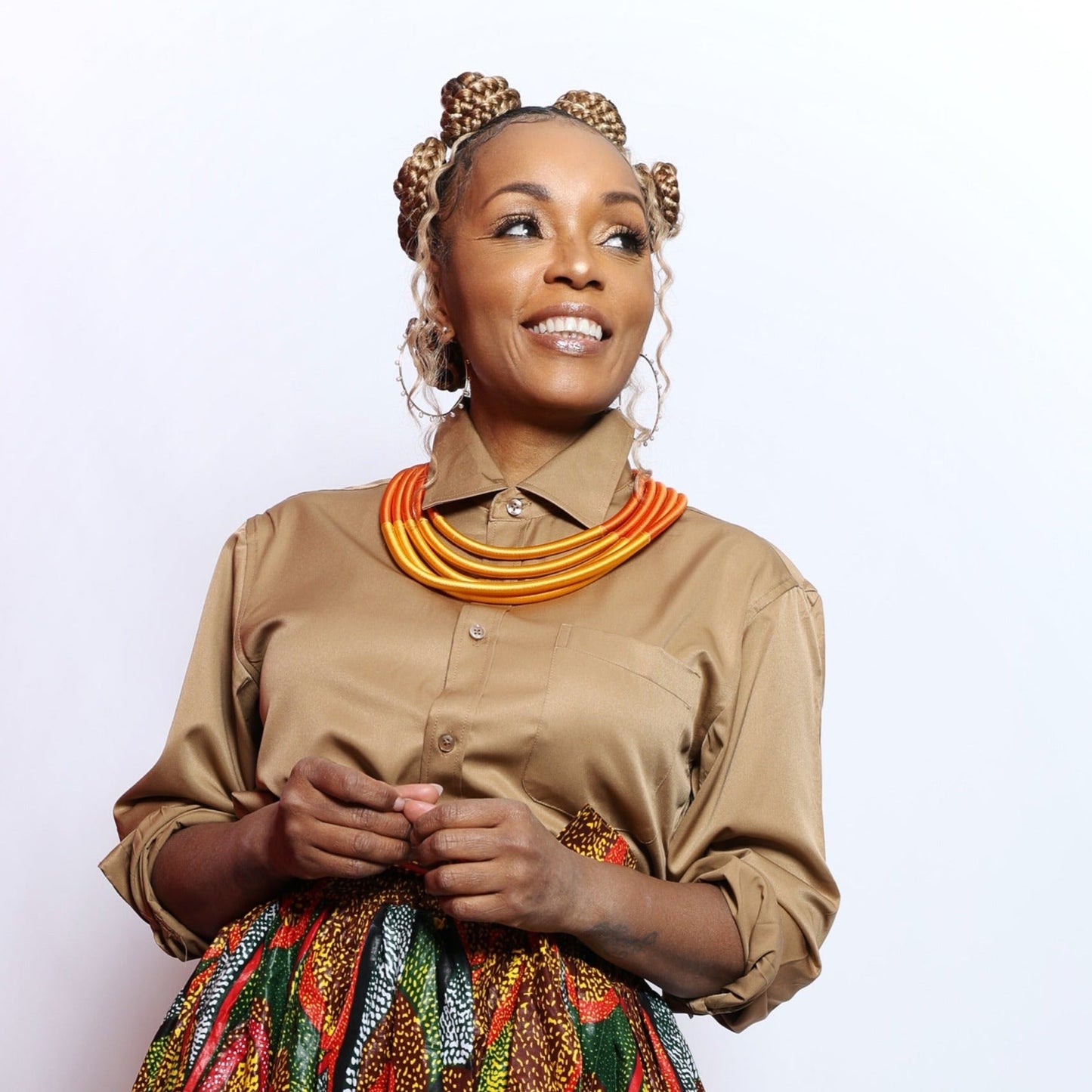 The Classy Clean Button Down Blouse - House of FaSHUN by Shun Melson