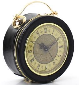 What Time Is It Clock HandBag - House of FaSHUN by Shun Melson