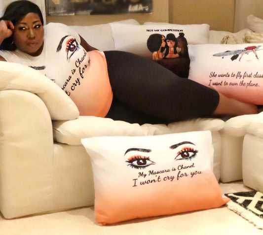 She Wants To Fly First Class Pillowcase-Pillowcases-Shun Melson