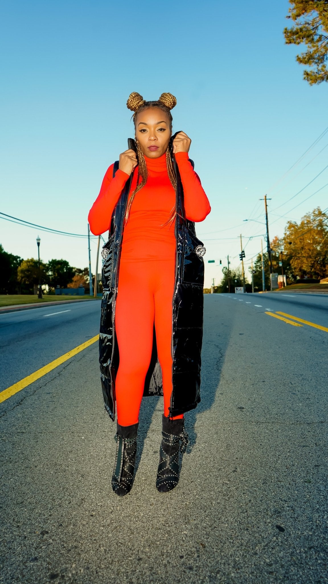 Women's Turtleneck Set 2023 - House of FaSHUN by Shun Melson