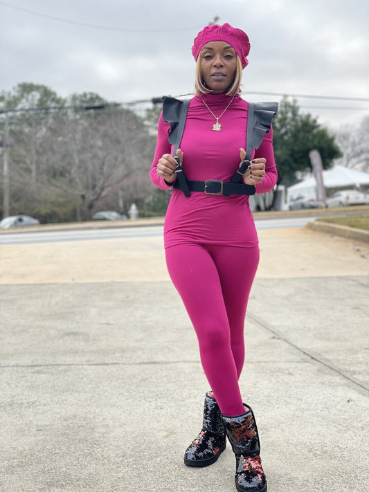 Women's Turtleneck Set 2023 - House of FaSHUN by Shun Melson