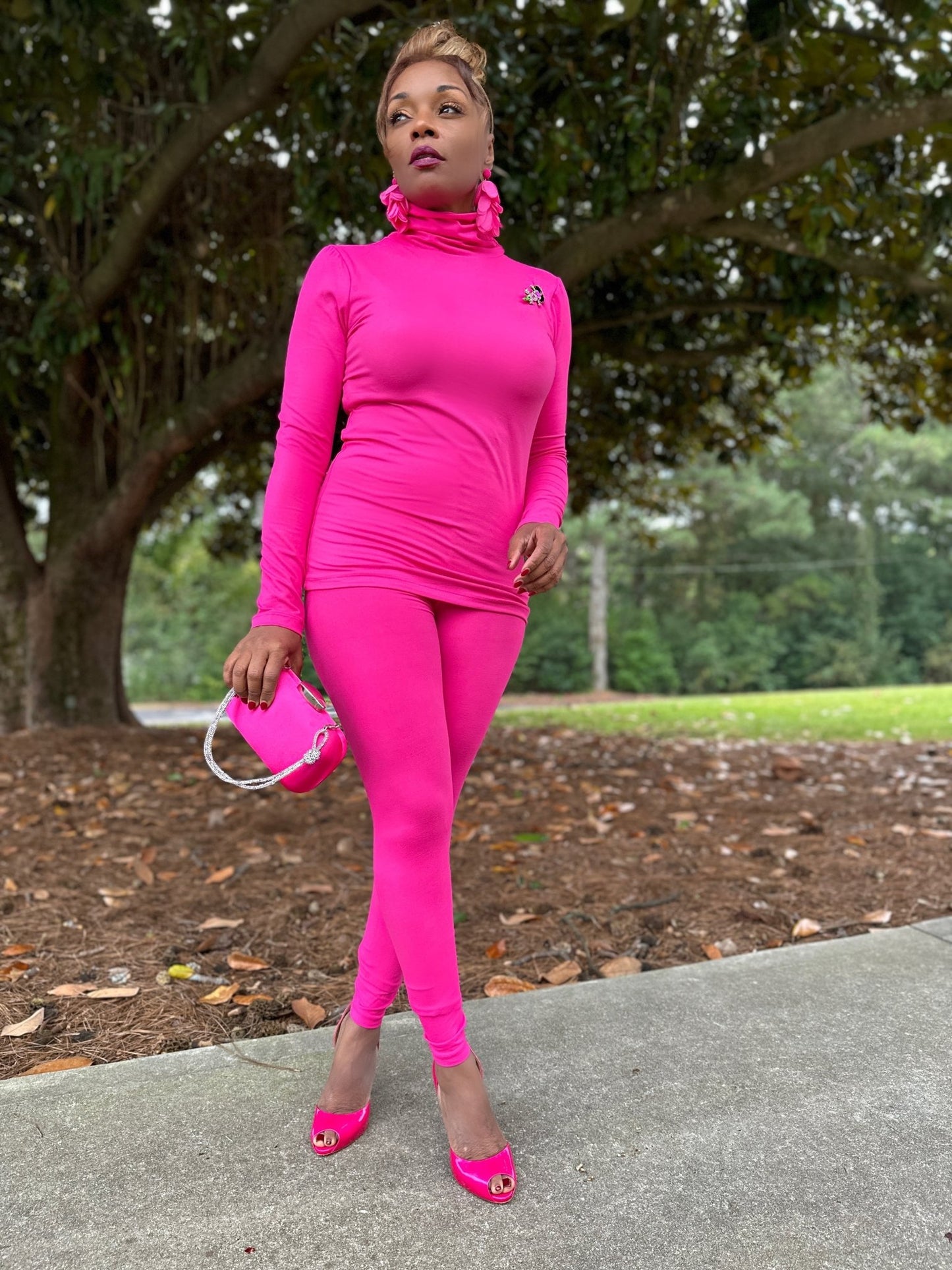 Women's Turtleneck Set 2023 - House of FaSHUN by Shun Melson