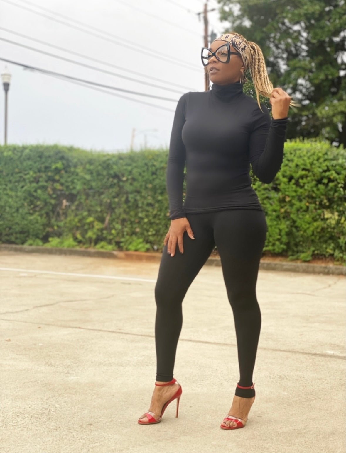 Women's Turtleneck Set 2023 - House of FaSHUN by Shun Melson