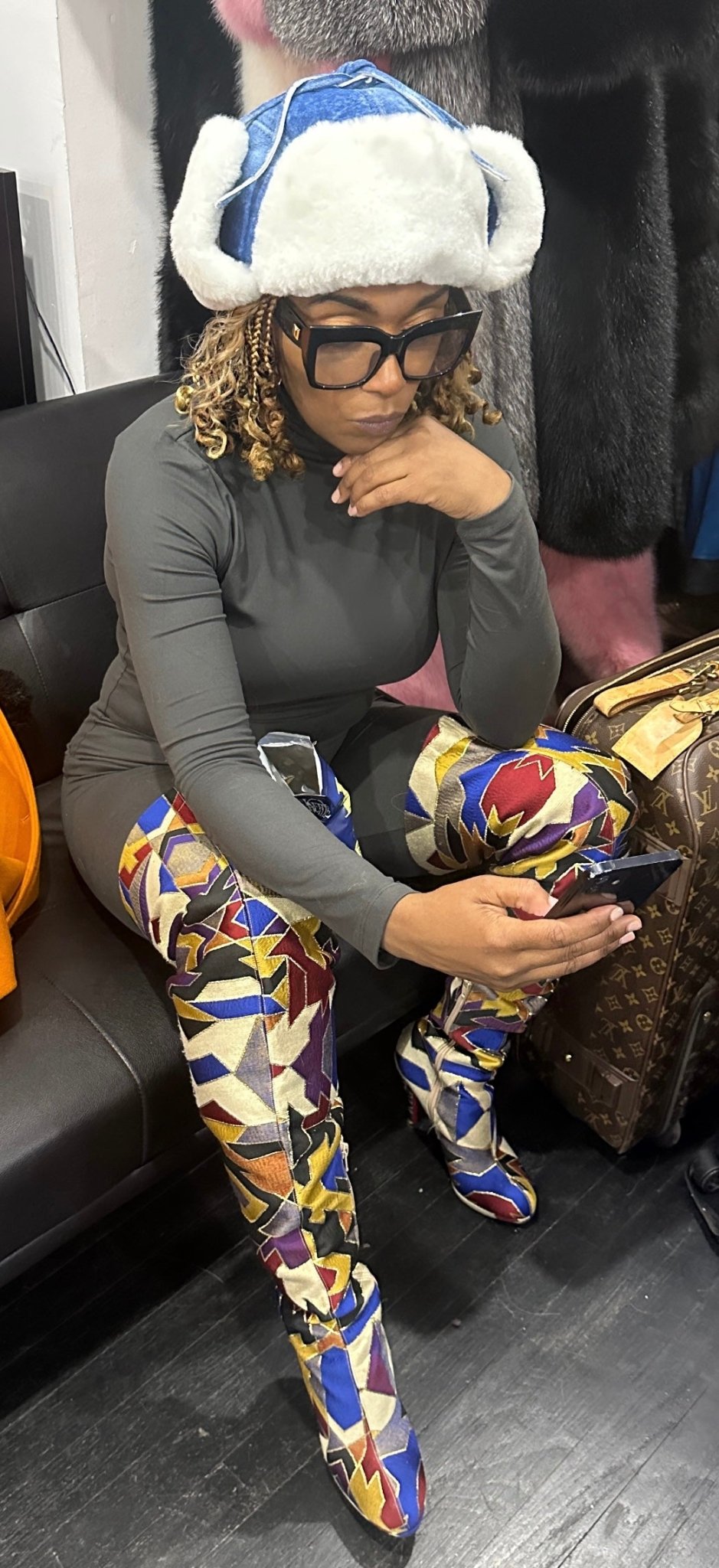 Women's Turtleneck Set 2023 - House of FaSHUN by Shun Melson