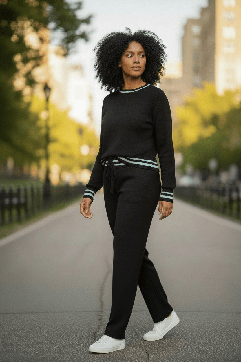 2 Piece Knit Set - House of FaSHUN by Shun Melson