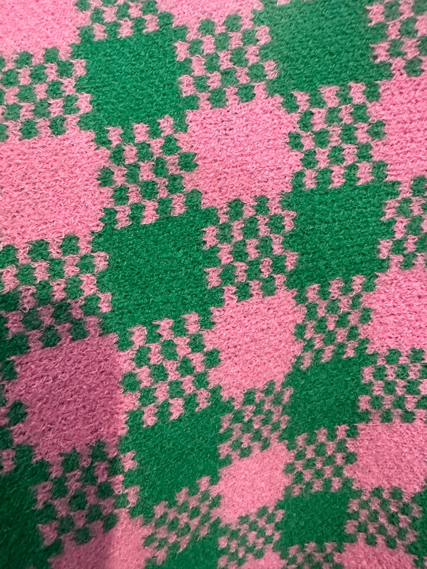 Pink & Green Knits