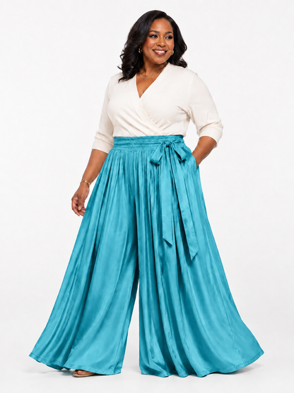 Flowy Palazzo Pants – OSFA (4–16)