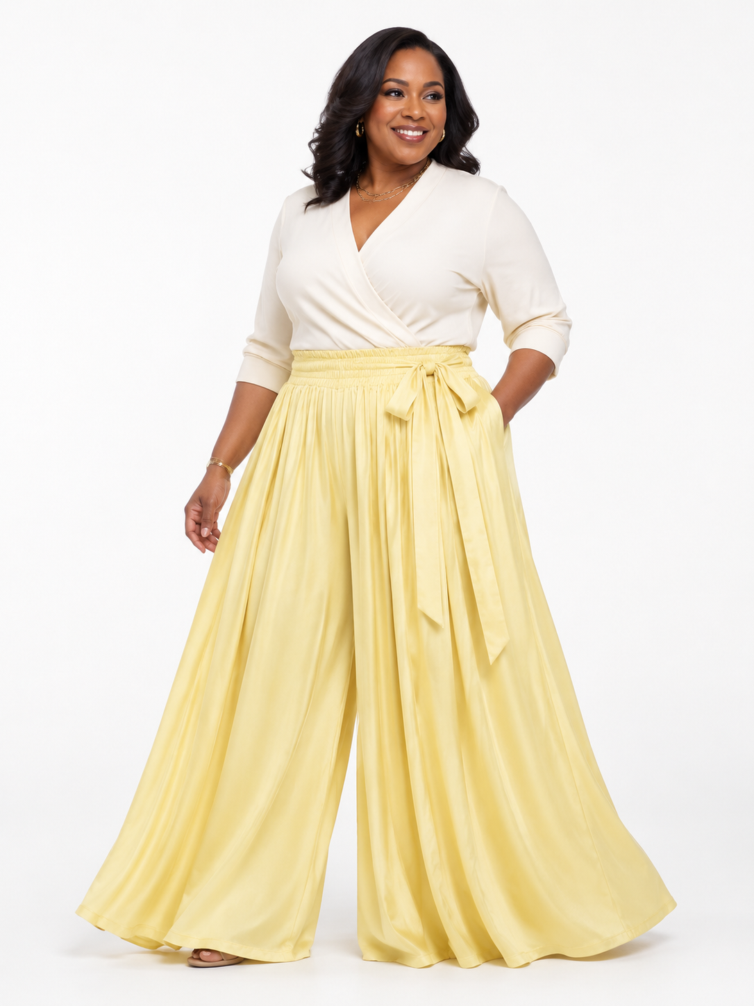 Flowy Palazzo Pants – OSFA (4–16)
