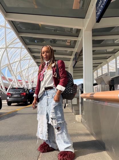 PREORDER DOUBLE DENIM JEANS