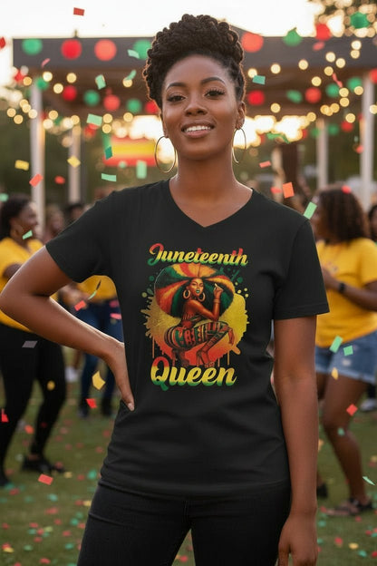 Afro Queen Tee - House of FaSHUN by Shun Melson
