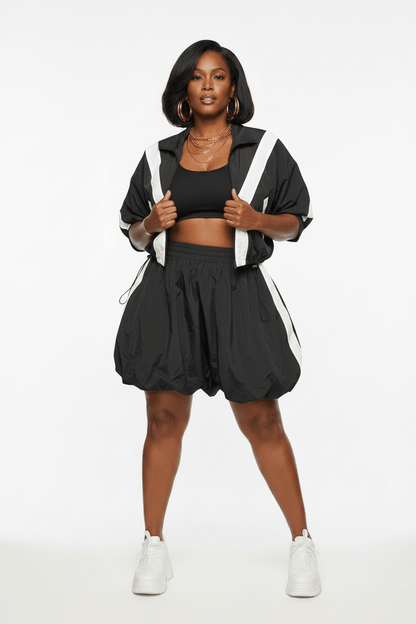 Balloon Skirt Set - House of FaSHUN by Shun Melson