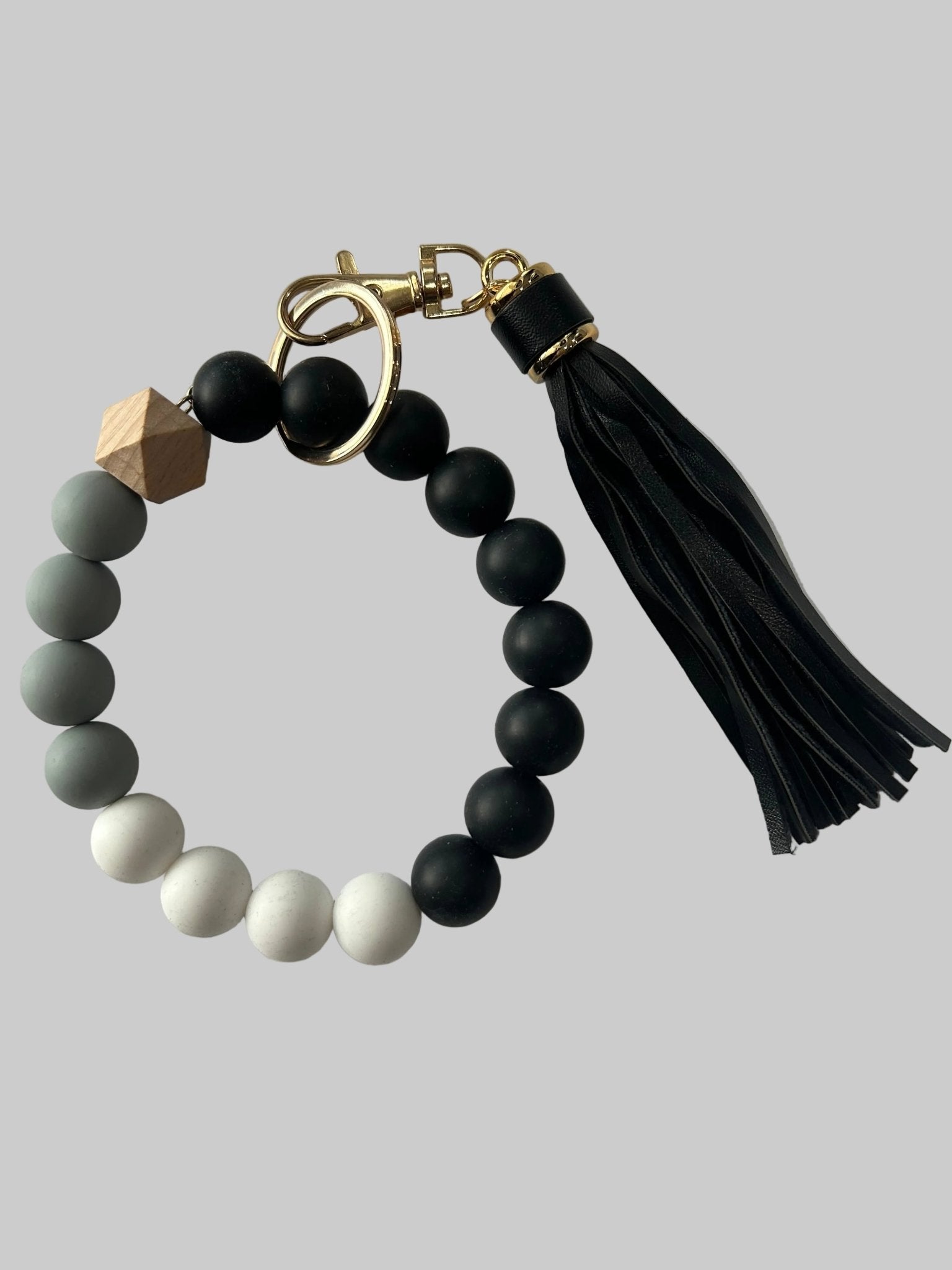 Beaded Wristlet Keychain Bracelet - House of FaSHUN by Shun Melson