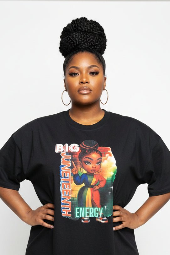 Big Energy Tee (Oversized) - House of FaSHUN by Shun Melson