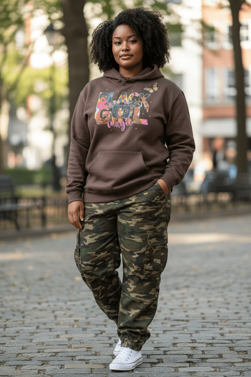 Black Girl Majic Hoodie - House of FaSHUN by Shun Melson