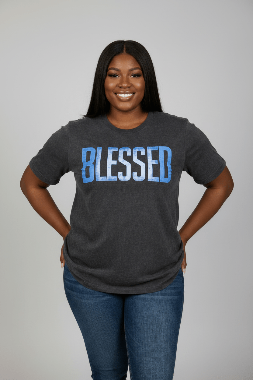 BLESSED Tee - House of FaSHUN by Shun Melson