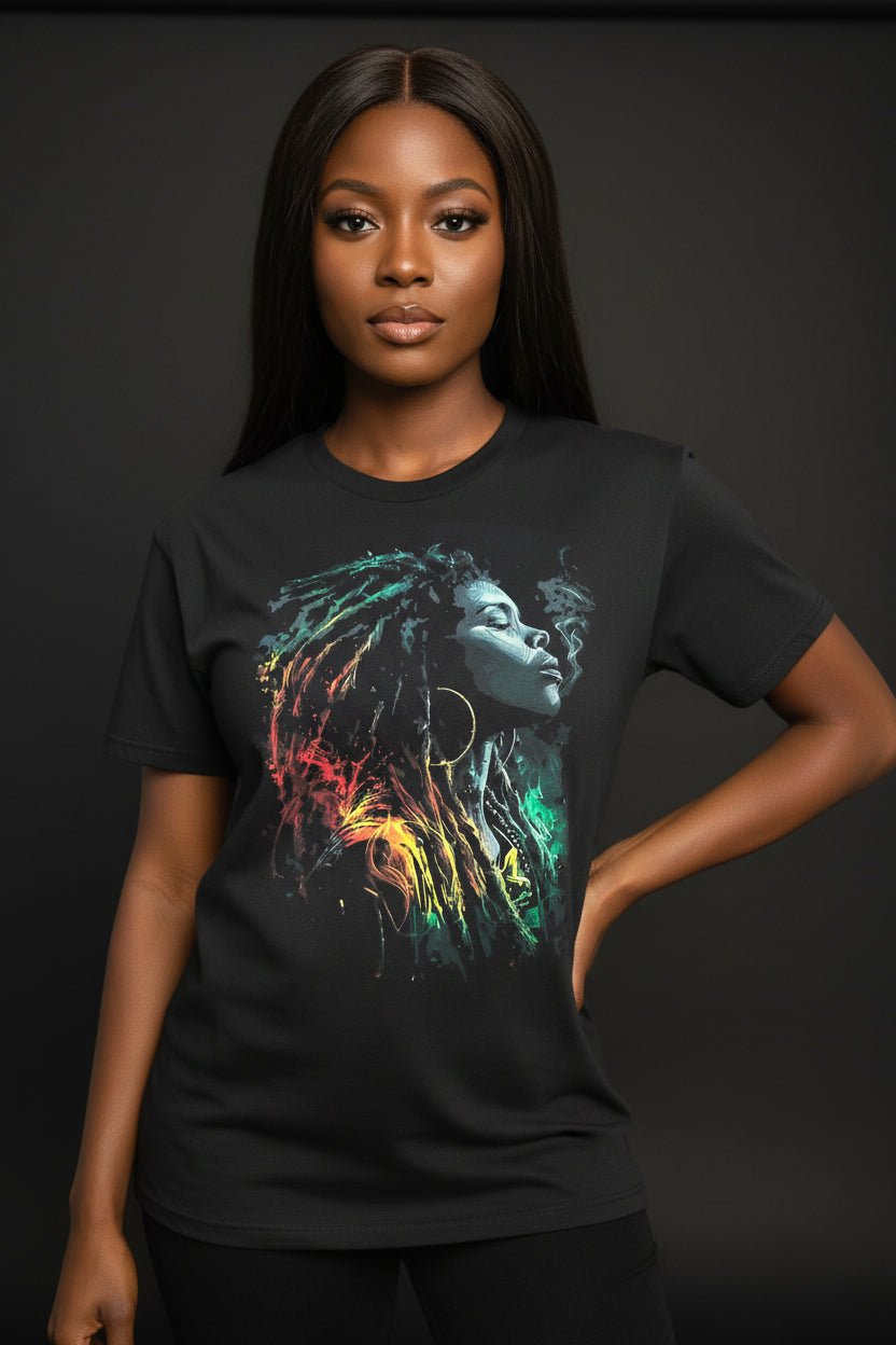 Blowing Smoke Locs Tee - House of FaSHUN by Shun Melson