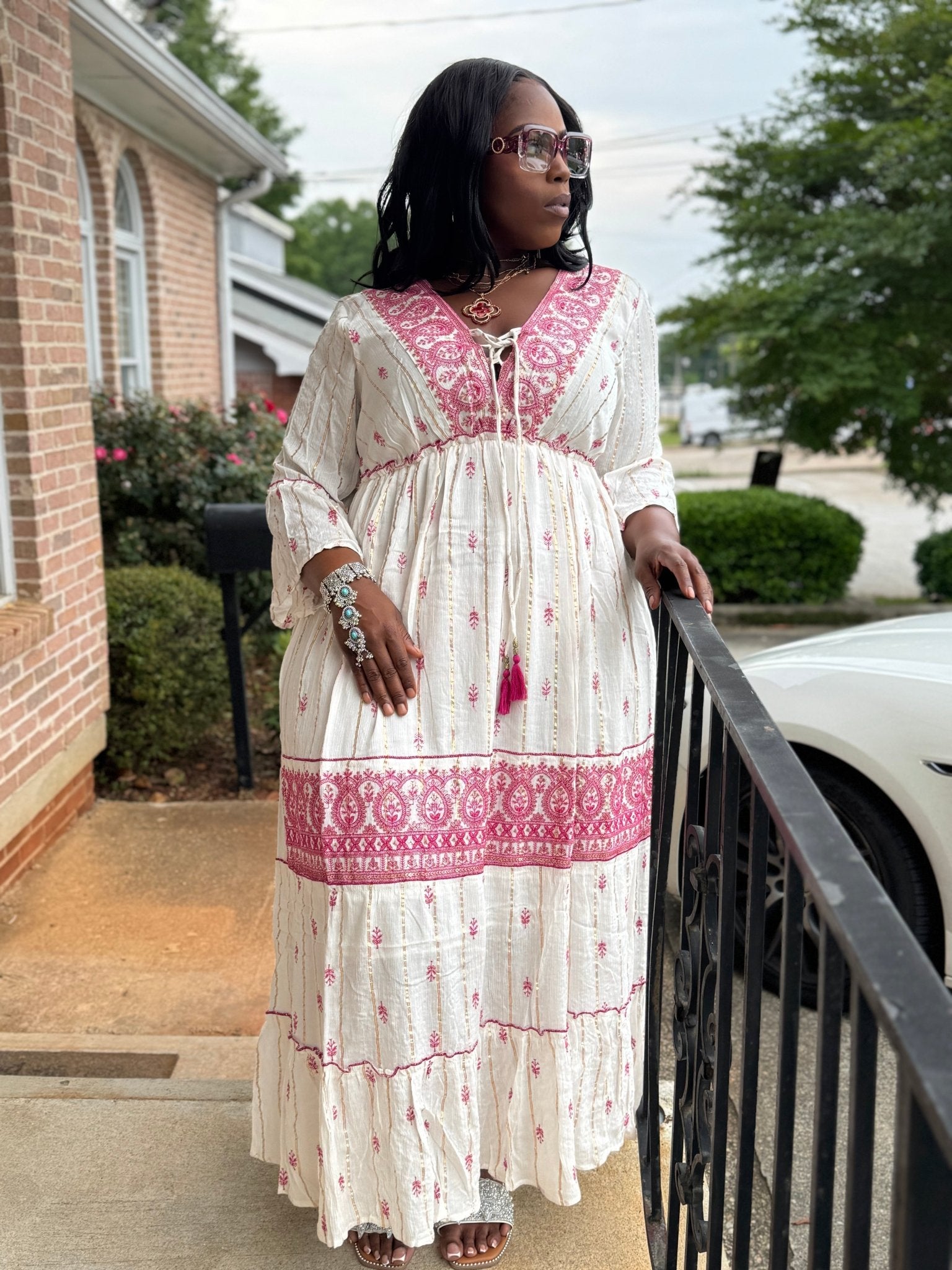 Bohemian Vibes Plus Dresses - House of FaSHUN by Shun Melson