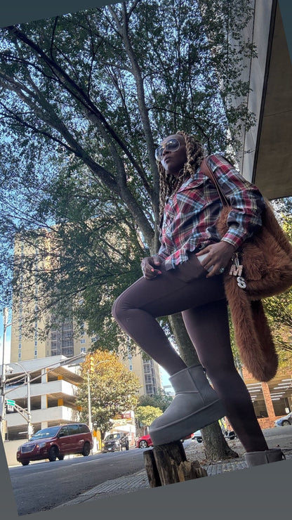 Brushed Pocket Leggings - House of FaSHUN by Shun Melson