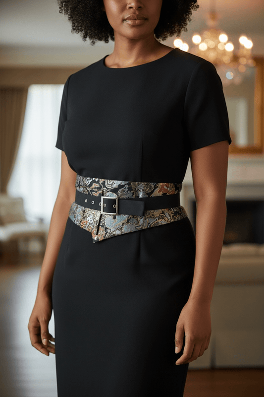 Chinese Dragon Pattern Belt - House of FaSHUN by Shun Melson