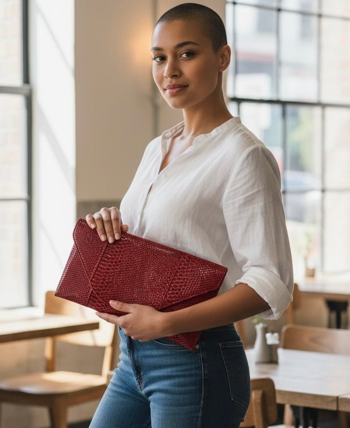 Clutch & Wristlet Handbags - House of FaSHUN by Shun Melson