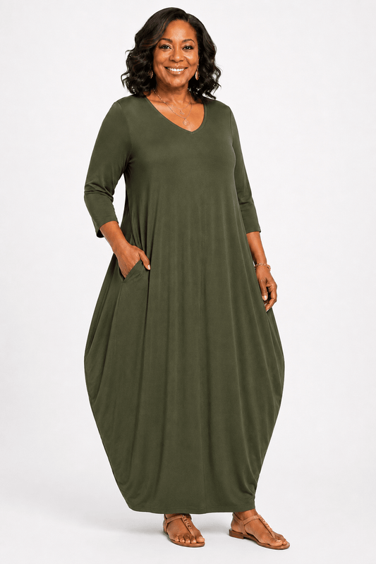 Cocoon Tunic Dress - House of FaSHUN by Shun Melson