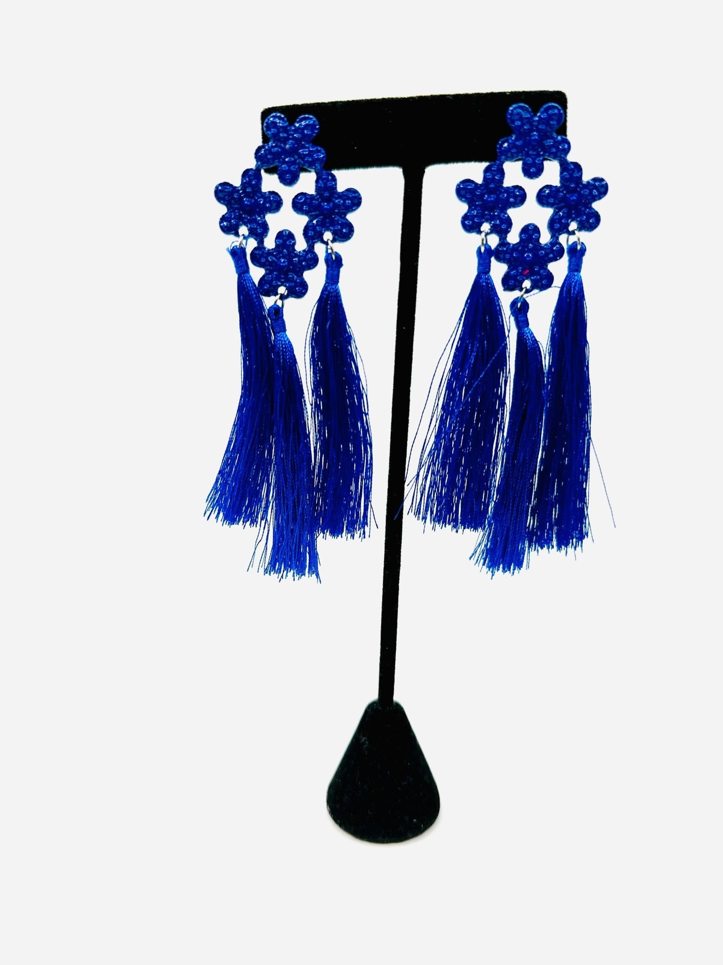 Color Fringe Earrings - House of FaSHUN by Shun Melson